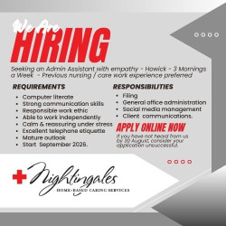 Nightingales Home-Based Care Services is HIRING