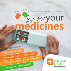 Care for the neighbourhood, care for your family and trust. - The Local Choice Pharmacy Hilton Health