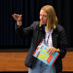 Laddsworth Old Girl, and author of 'How to Stop a Train' shares behind the scenes snippets of her story