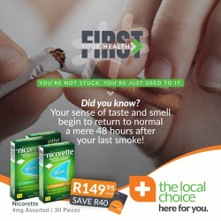 The Local Choice Pharmacy Hilton Health supports your healthy choices