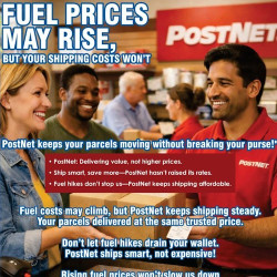 Parcels packed up to go? Think PostNet Hilton for affordable rates.