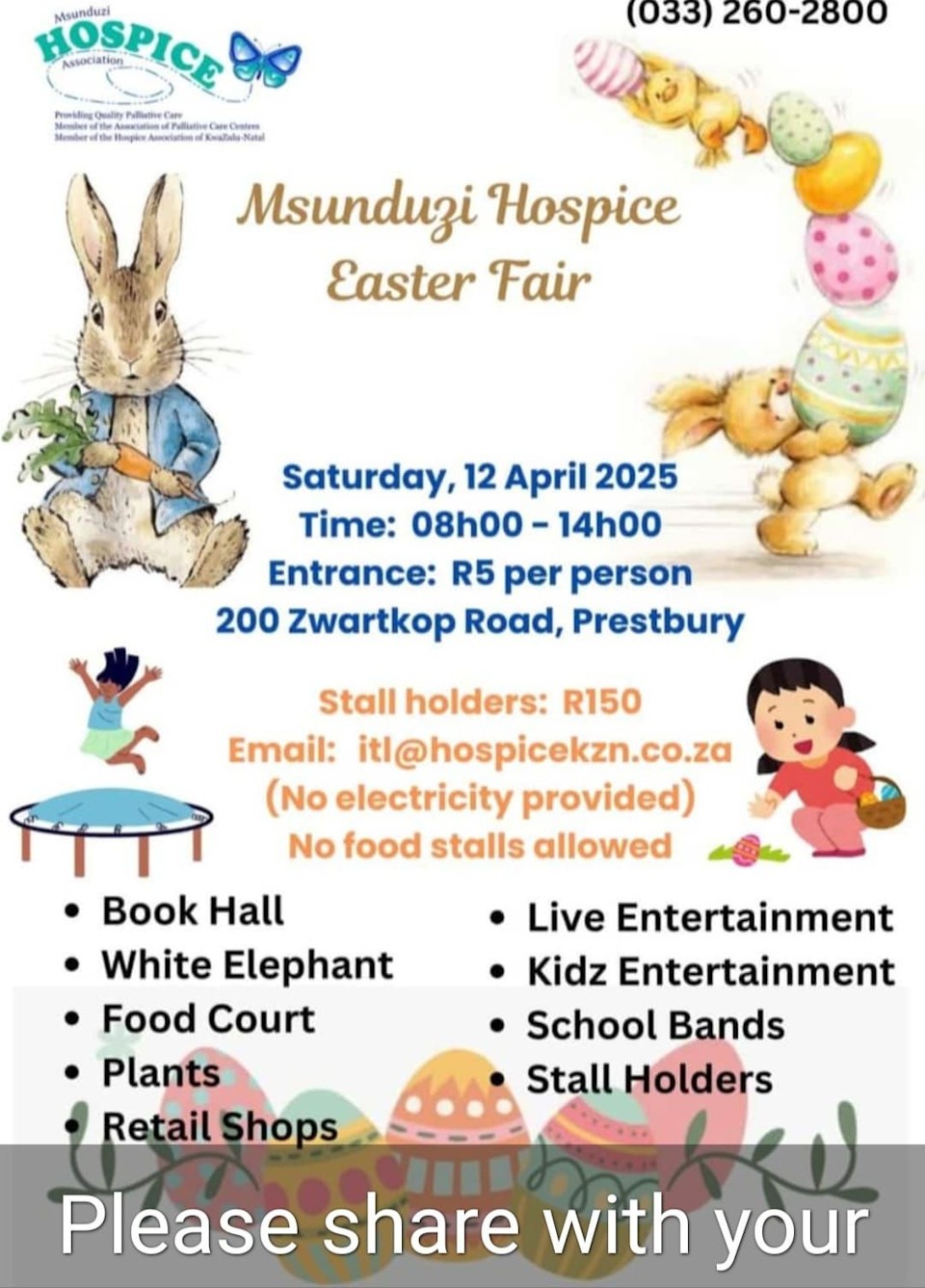 12 april hospice hilton msunduzi