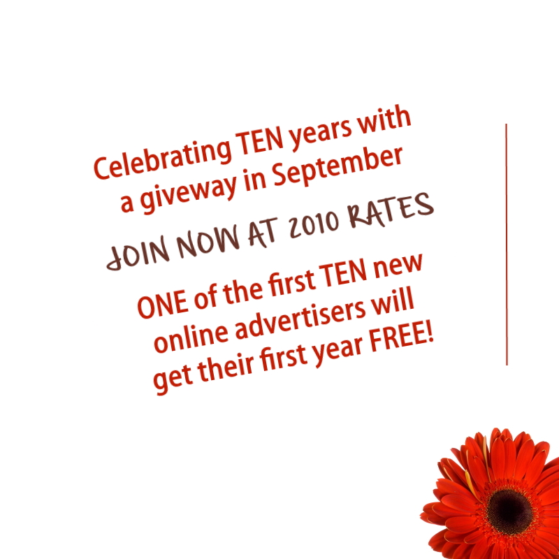 2010 rates and giveaway