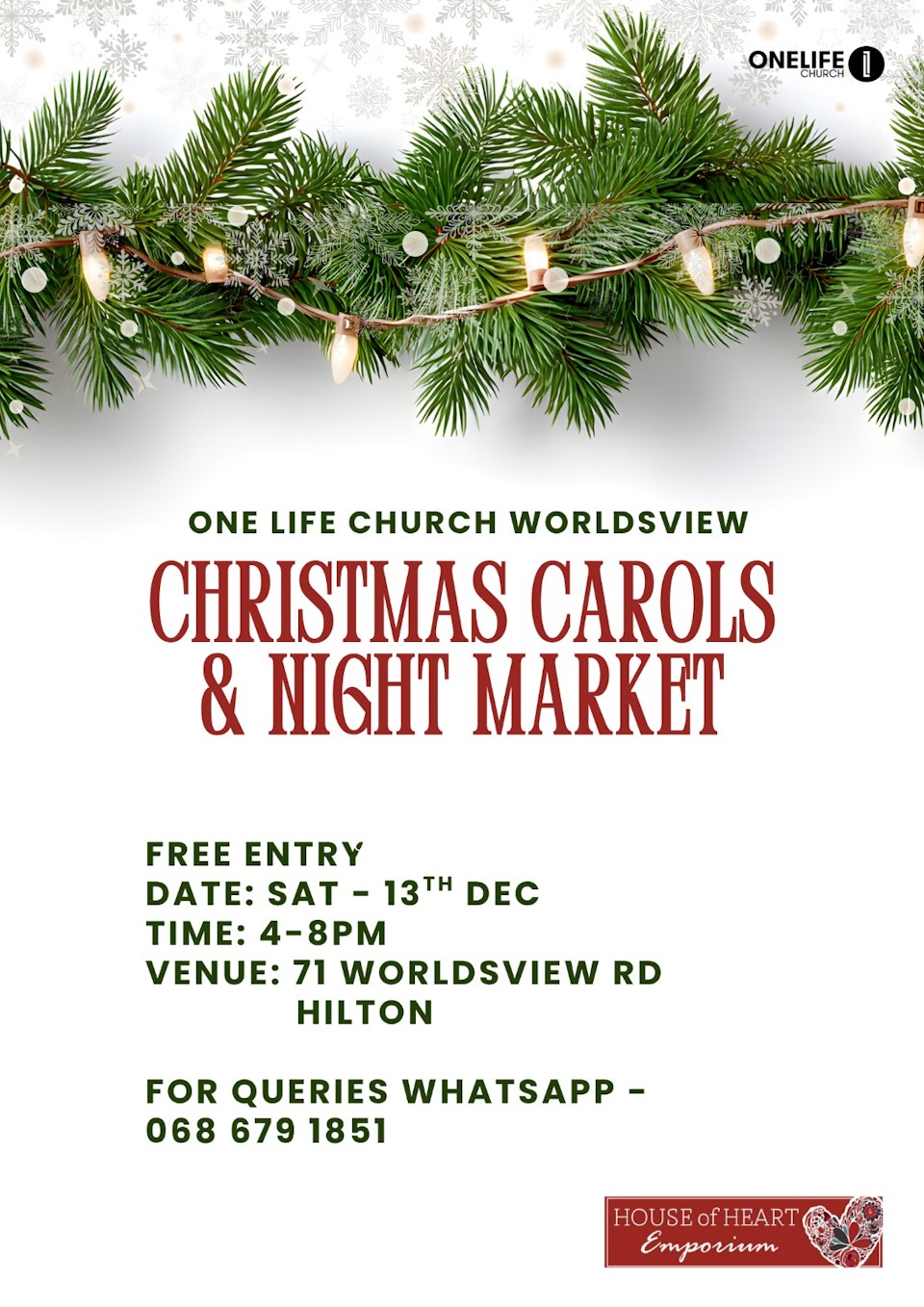 13 dec christmas carols