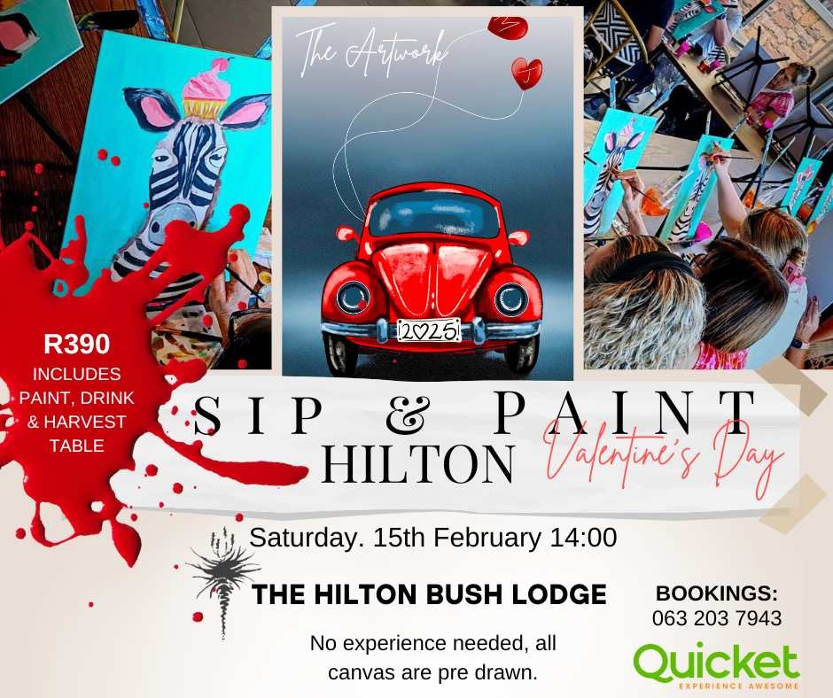 15 feb hilton bush lodge sip n paintd2