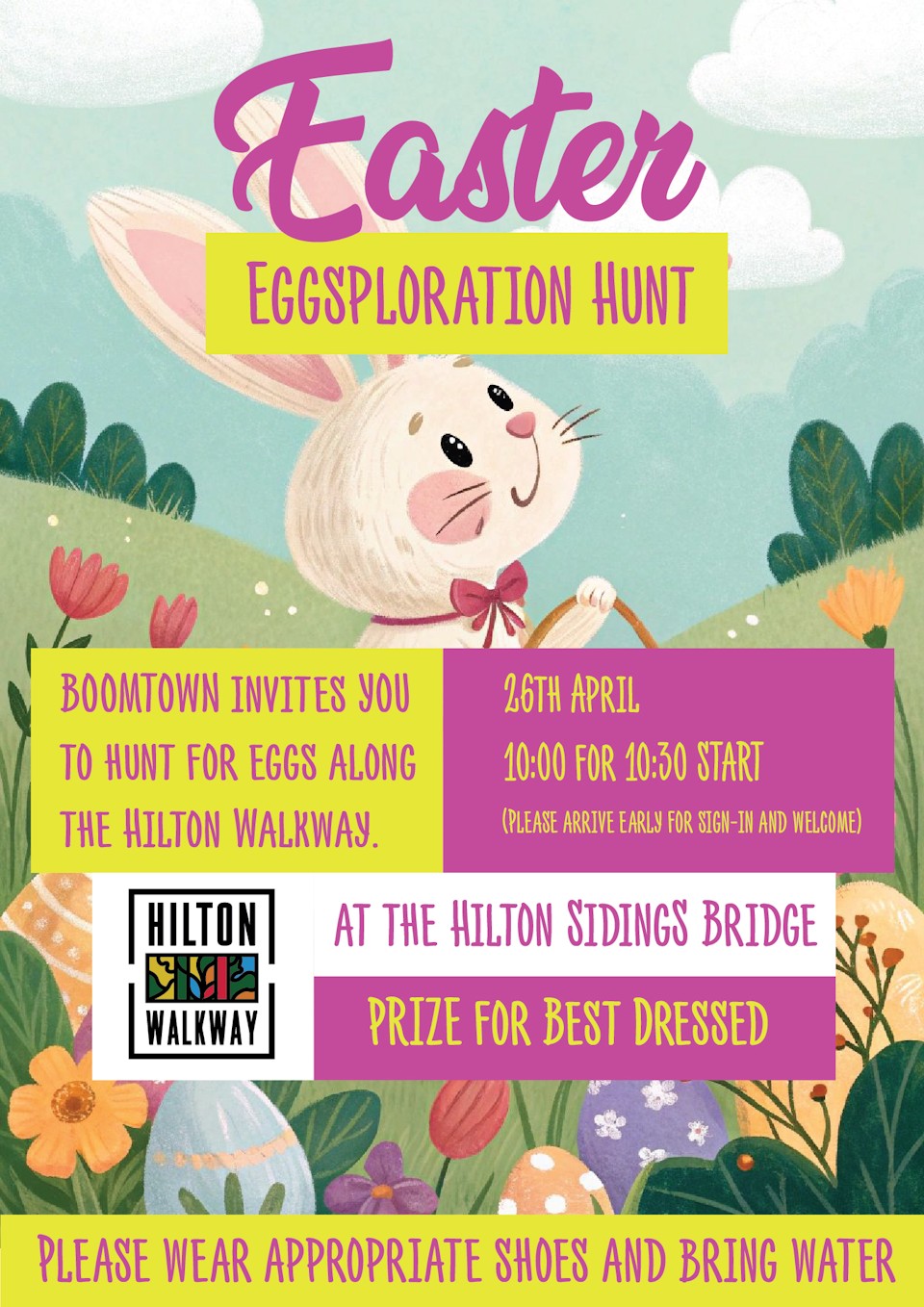 26 april 2025 post easter hunt hilton rail trail