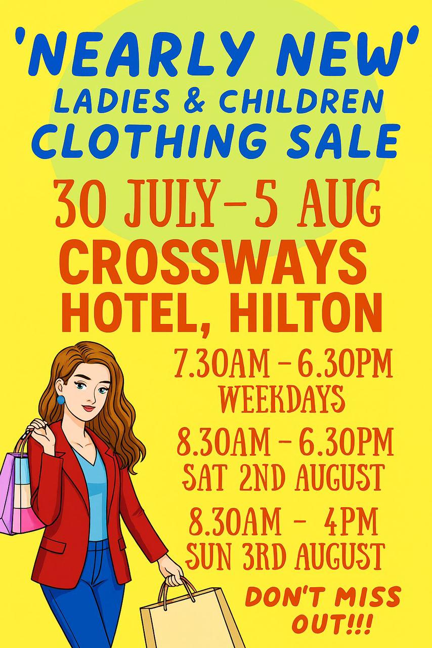 30 5 aug hilton nearly new