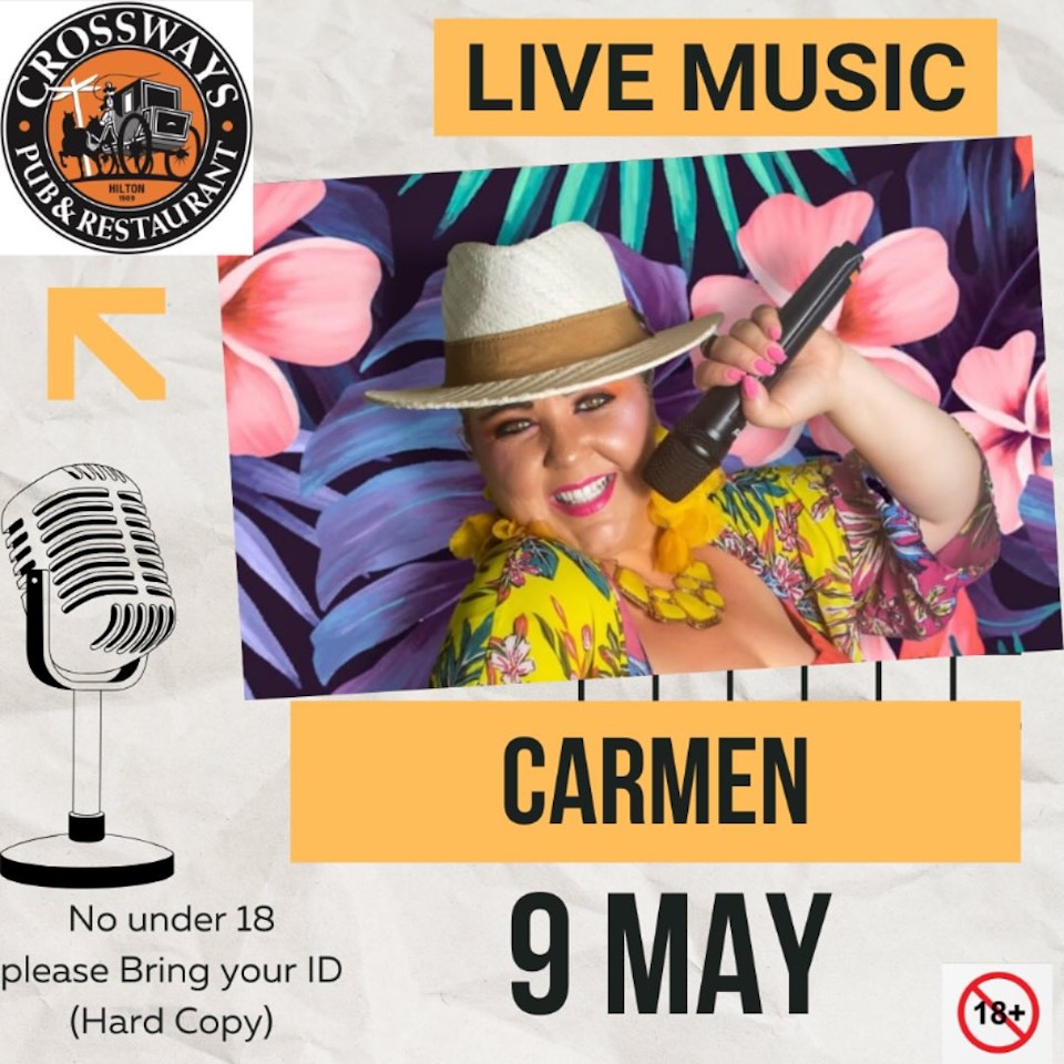 9 may carmen crossways