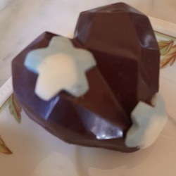 Choc Kisses Heart icecream