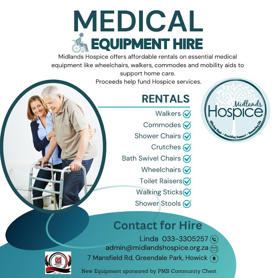 hospice hire medical equipment howick