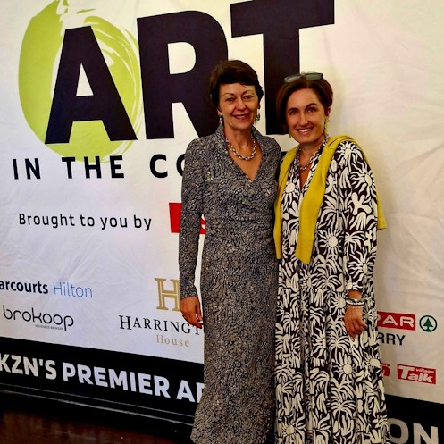 jen hayter and kathy jacobs art in the country 2025