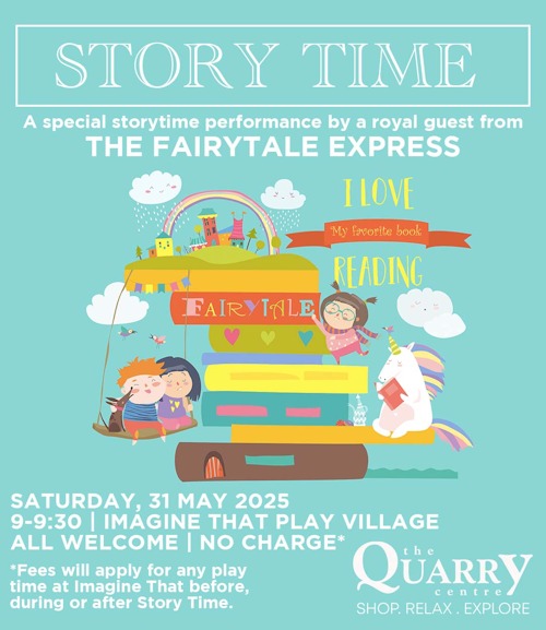 story time 31 may the quarry