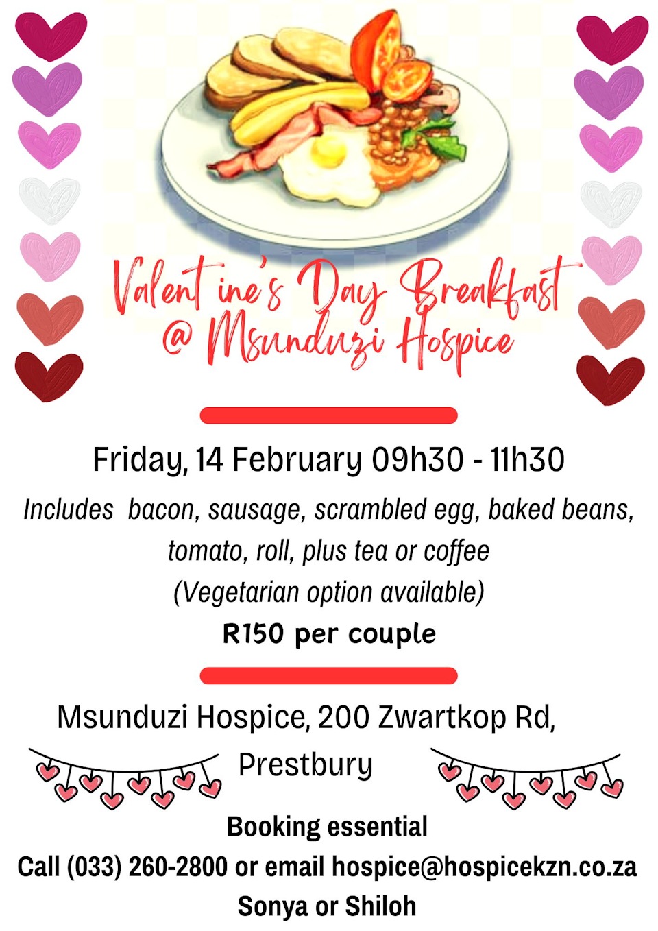 valentines hilton msunduzi hospice