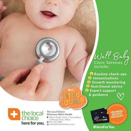 well baby clinic local choice hilton health