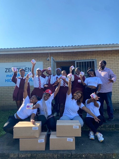 Mvaba High School learners spar race charity