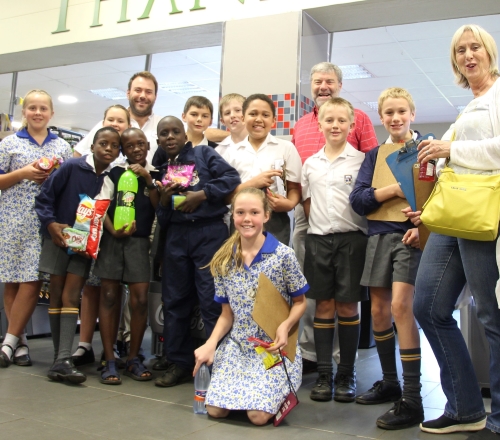 Grade 5 visit to Spar 002