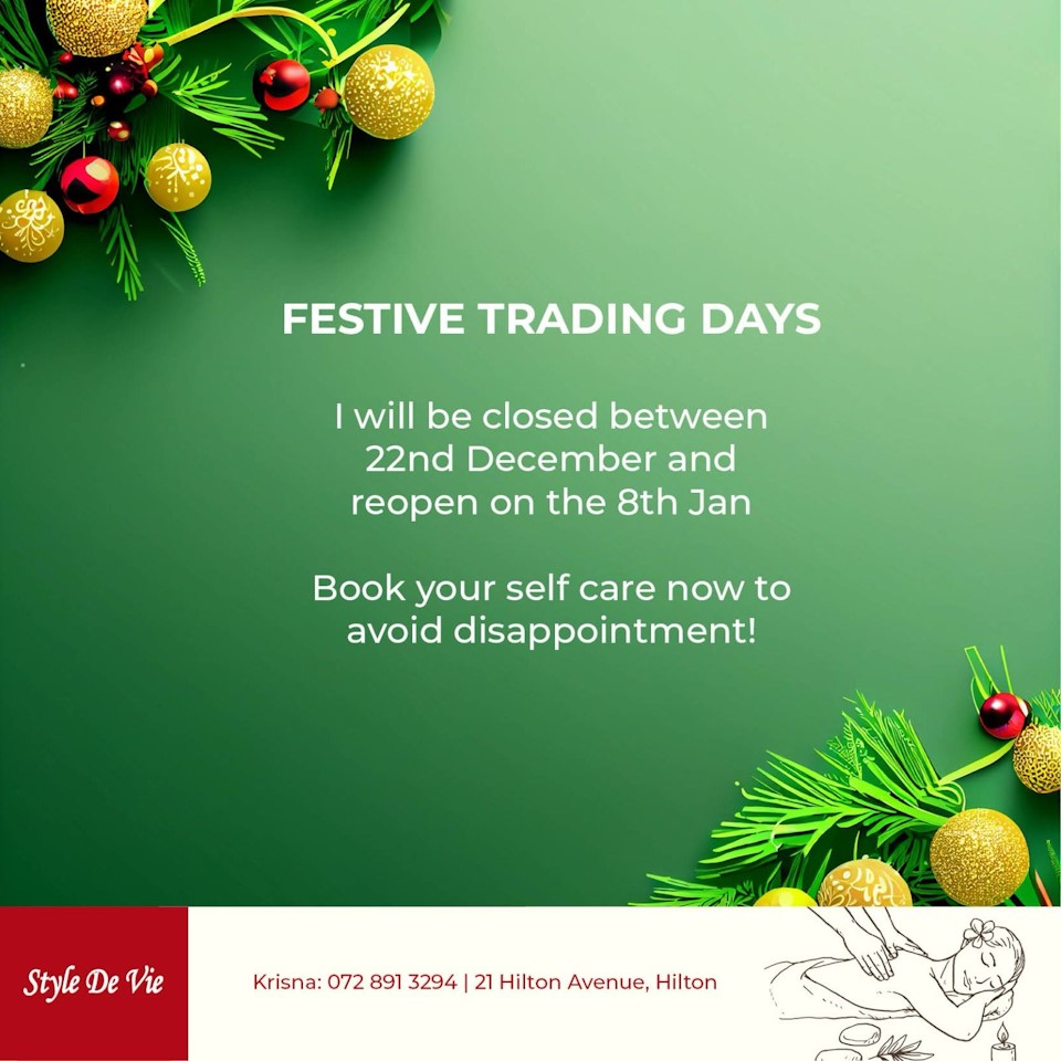 STYLE DE VIE FESTIVE DAYS