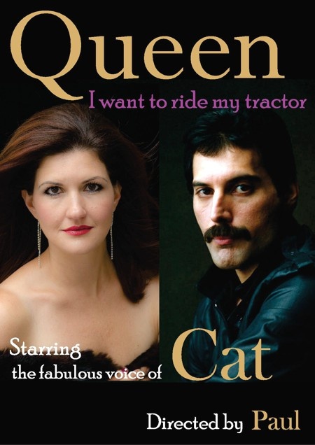 queen at amber valley poster
