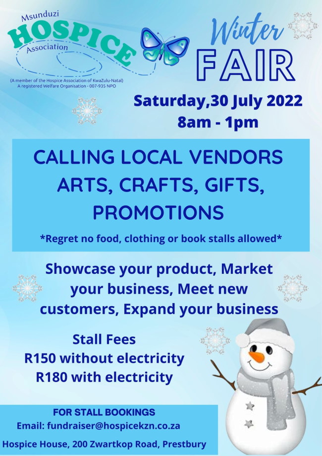 hospice winter fair