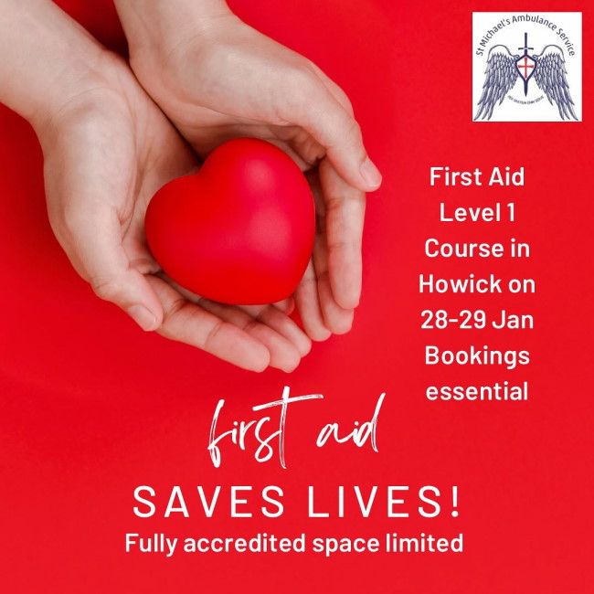 st michales first aid course
