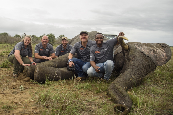 The WIDLANDS Team at the translocation