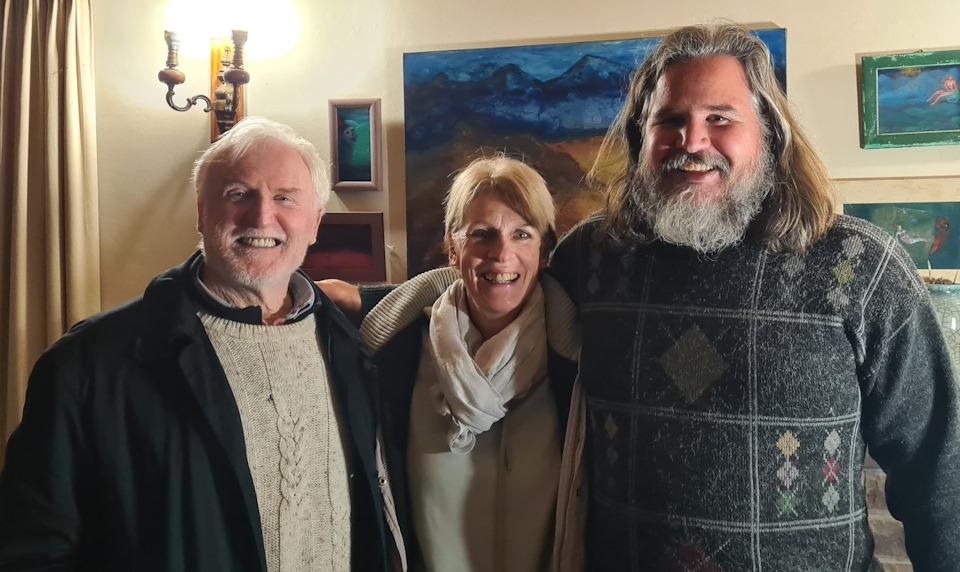 02 Paul Slabolepszy playwright Annie Robinson Grealy actress and William le Cordeur director 20210918 193511 2