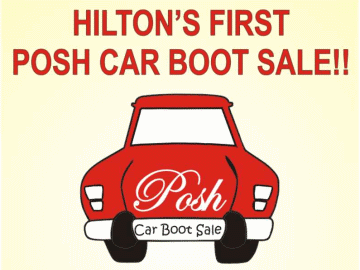 Posh car boot sale