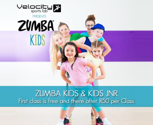 velocity sports lab zumba kids 490x400