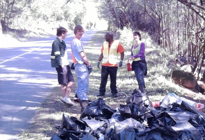 trinity church clean-up