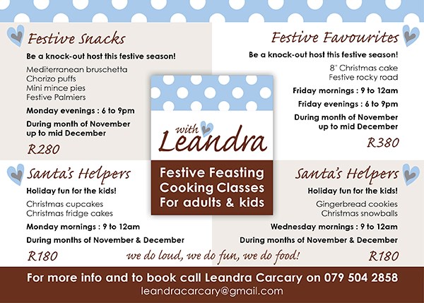 festive feast with leandra