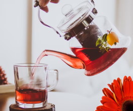 newsletter tea time hilton gerbera