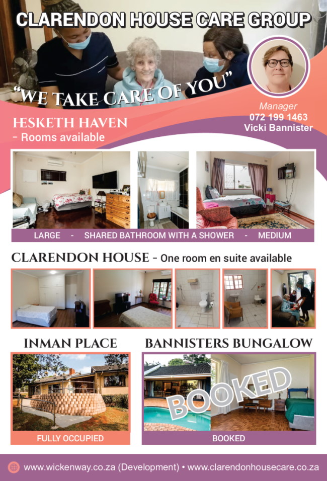 wicken way clarendon house care