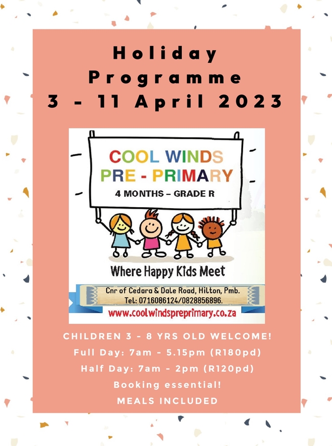 cool winds holiday programme