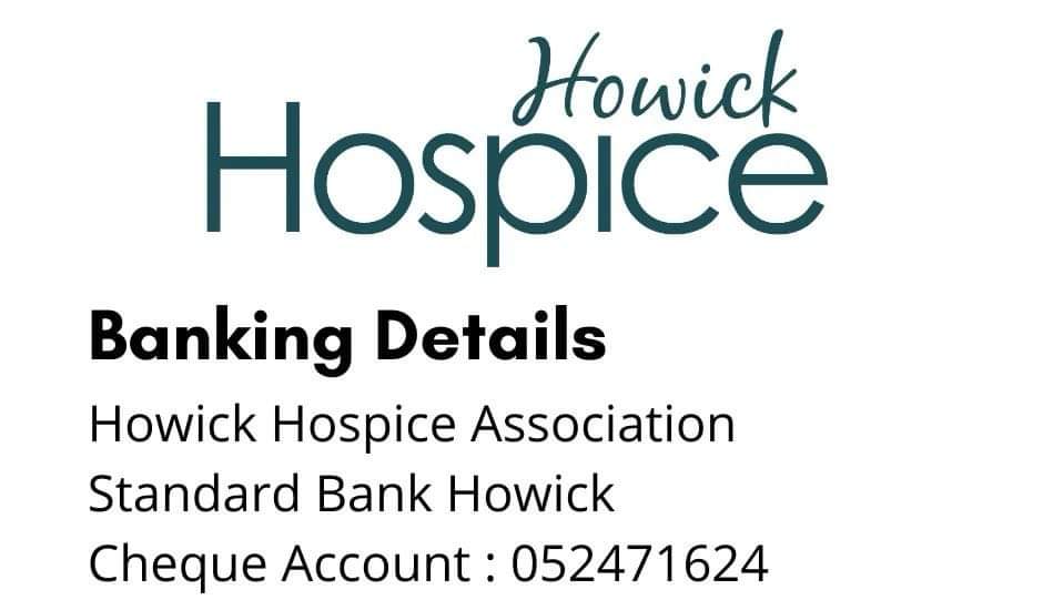 hospice banking details howick kzn